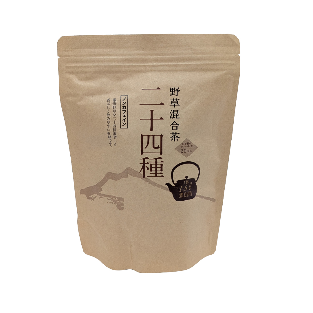 野草混合茶 二十四種(煮出し用)  15g×20包