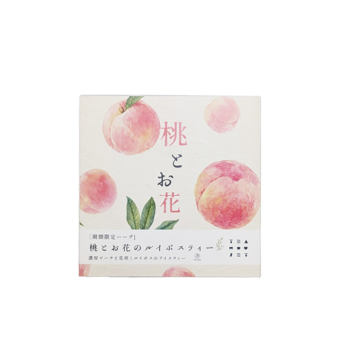 桃とお花のルイボスティー